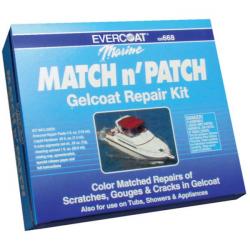 Gelcoat Match & Patch Repair Kit