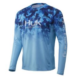 Huk Icon X Refraction Fade Shirt - San Sal