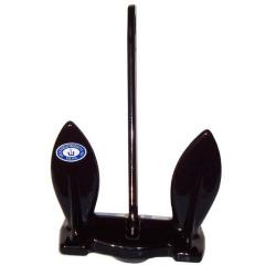 Greenfield PVC Coated Navy Style Anchor - Black
