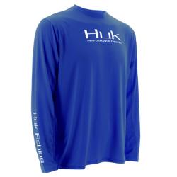 Huk Icon Long Sleeve - Royal