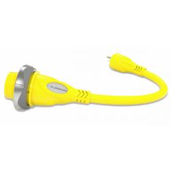 Furrion Pigtail Shore Power Adapter 30A Boat to 15A Dock
