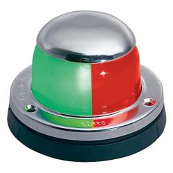 Perko Stainless Steel Round Bi-Color Boat Navigation Light