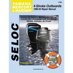 Seloc Service Manual, Yamaha, Mercury, Mariner 4 Stk 95-04