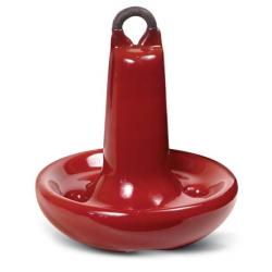 Greenfield Coated Mushroom Anchor - Red