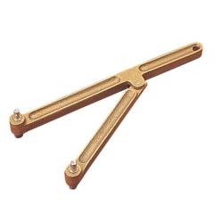 Sea Dog Bronze Adjustable Deck Plate Key