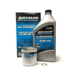 Quicksilver Mercury 15/20 HP 4-Stroke Oil Change Kit