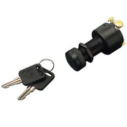 Sea Dog Poly Marine Ignition Switch 3 Position - 3 Terminal