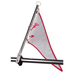 Sea-Dog Stainless Steel Rail Mounted Flag Pole
