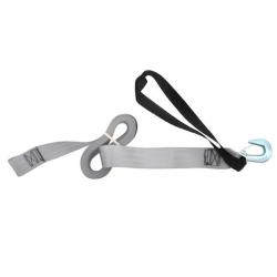 Boat Buckle PWC Winch Strap w/ Tail End - 2" x 15'
