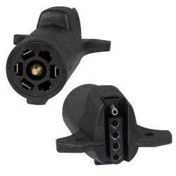Optronics 7 to 5 Way Flat Vehicle to Trailer Adapter