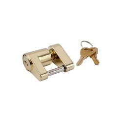Sea Dog Two Piece Coupler Lock, Brass Plated