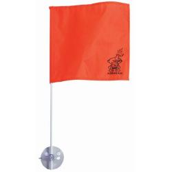 Airhead Water Skier Down Flag with Suction Cup Mount