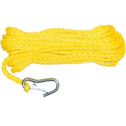 Aamstrand Anchor Line Hollow Braid Poly with Snap Hook