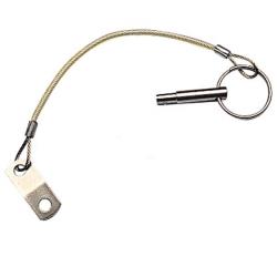 Sea-Dog Stepped Release Pin with Lanyard, Stainless Steel