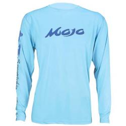 Mojo Wireman Long Sleeve Shirt - Lite Blue