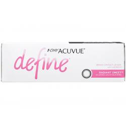 1 Day Acuvue Define Radiant Sweet with LACREON Daily Disposable Color Contact Lenses
