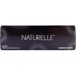 Naturelle Pureblack Daily Disposable Color Contact Lenses 30 Lenses Per Box