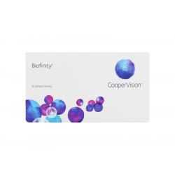 Biofinity Monthly Disposable Contact Lenses 6 Lenses Per Box