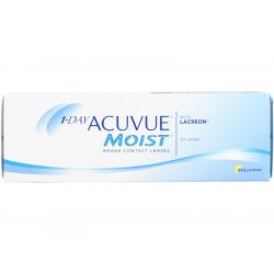1-Day Acuvue Moist Acuvue Daily Disposable Contact Lenses 30 Lenses Per Box