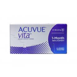 Acuvue Vita Monthly Disposable Contact Lenses 6 Lenses Per Box