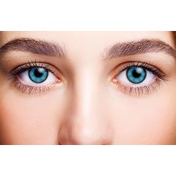 FreshLook ColorBlends Brilliant Blue Weekly Disposable Color Contact Lenses 2 Lenses Per Box