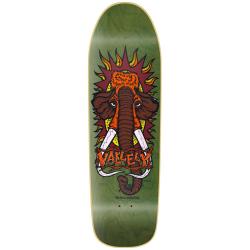new-deal-vallely-mammoth-screen-print-green-9-5-skateboard-deck