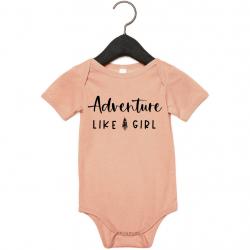 Baby Onesie: Peach