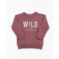 Organic Toddler Pullover: Berry