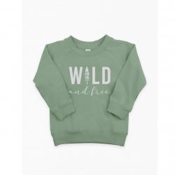 Organic Toddler Pullover: Thyme