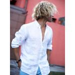white-linen-shirt