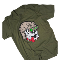 Rosco Quad Dog T-Shirt OD Green 2XL
