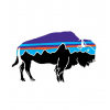 Patagonia Fitz Roy Bison Sticker