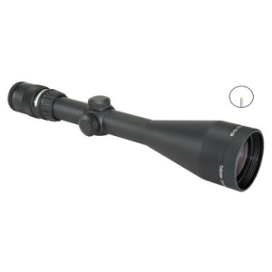 Trijicon 200033 AccuPoint Black Hardcoat Anodized 2.5-10x56mm 30mm Tube Illuminated Green Triangle Post Reticle
