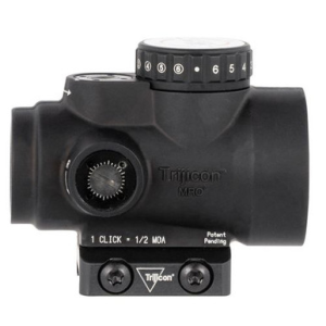 Trijicon 2200051 MRO HD 2.0 1x 25mm 2 MOA Illuminated 68 MOA Red/Green Dot Matte Black Low Mount