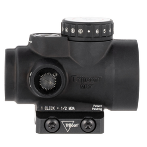 Trijicon MRO HD - Black Hardcoat Anodized, 1x25mm, 2 MOA Red Dot/68 MOA Red Circle LED Multi Reticle - 2200051