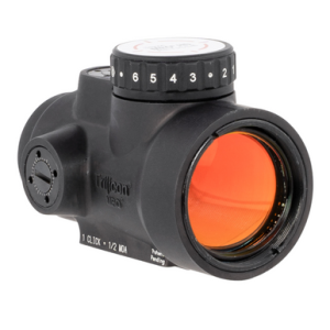 Trijicon MRO HD Red Dot Sight with 2 MOA Dot/68 MOA Circle Reticle, Black Hardcoat Anodized, 1x25mm - 2200050