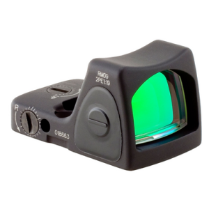 Trijicon RMR Type 2 - Matte Black, 22x16mm Objective, 1.0 MOA Red Dot Reticle LED - 700742