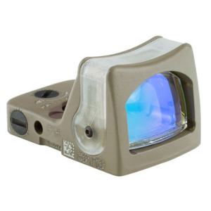 Trijicon 700210 RMR 1x 22x16mm Obj 9 MOA Dual Illuminated Green Dot Flat Dark Earth Cerakote