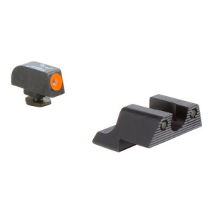 Trijicon 600785 HD Night Sights fits Glock 42 3 Dot Green Tritium w/Orange Outline Front Green Rear Black