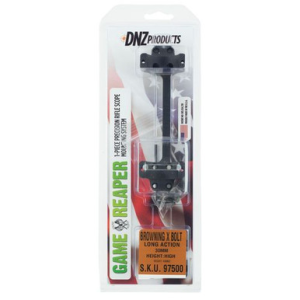 DNZ 97500 Game Reaper Scope Mount/Ring Combo Matte Black Browning X-Bolt 30mm Tube For Long Action 1.19" Mount Height Aluminum Rifle