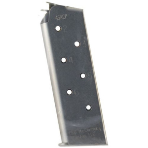 CMC Products 14120 1911 Match Grade Compact 45 ACP 1911 Officer 7rd Stainless Detachable