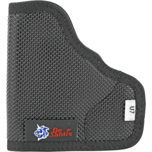 Desantis Gunhide N38BJG3Z0 Nemesis Pocket Kel-Tec P-3AT; Ruger LCP 380 Rubberized Fabric Black
