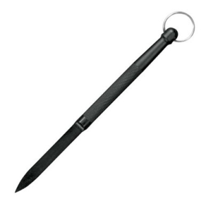 Cold Steel CS92DD Delta Dart 3.38" Fixed Plain Zy-Ex Black Handle