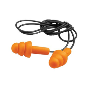 Walker's Game Ear Corded Ear Plugs NRR 25dB Rated Plastic Carry Case Orange GWP-EPCORD-2PK