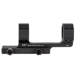 Midwest Industries Gen 2 MI Scope Mount and Ring Combo in Black Hardcoat Anodized- 121678