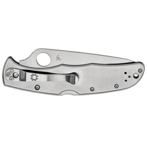 Spyderco C10S Endura 4 3.85" Folding Clip Point Part Serrated VG-10 Knife