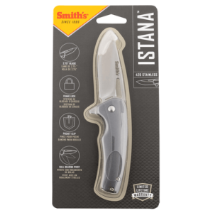 Smiths Products 51246 Istana 2.75" Folding Drop Point Knife