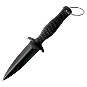 Cold Steel CS92FBB FGX Boot Blade II 3.25" Fixed Plain Black Griv-Ex Blade/Black Checkered Kray-Ex Handle