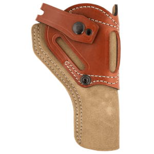 DeSantis Gunhide 189NJ9QZ0 Wild Hog OWB Natural Leather Belt Fits Heritage Rough Rider and Ruger Wrangler Belt 1.75" Wide Ambidextrous