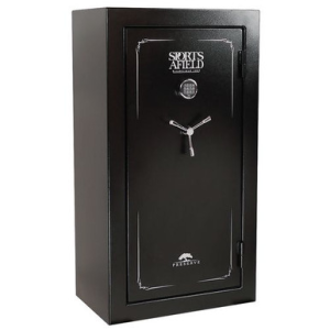 Sports Afield SECSA5932P Preserve SA5932P Keypad/Key Entry Black Textured Steel Holds 32 + 6 59" H x 32" W x 20" D Fireproof- Yes